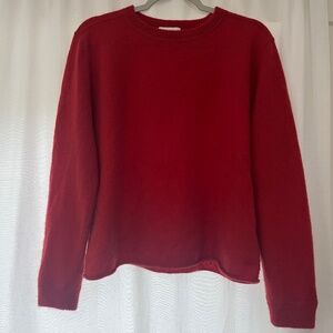Cashmere Boyfriend Sweater in Sundried Tomato
